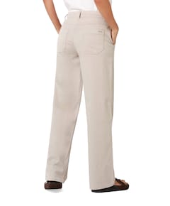 Liv Wide dames broek beige