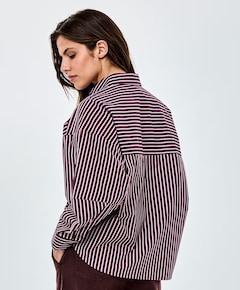 Dames blouse bruin