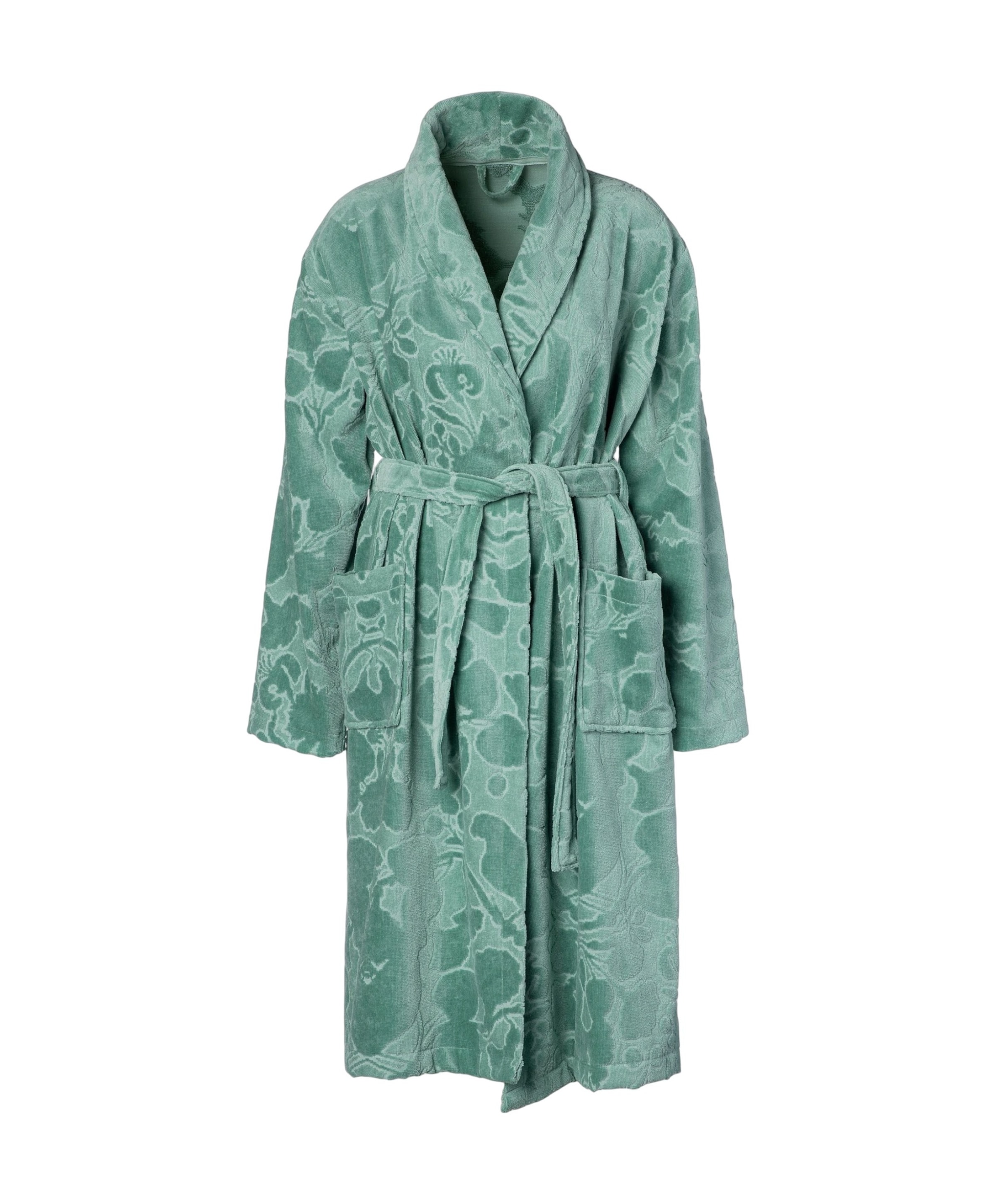 Dames ochtendjas groen