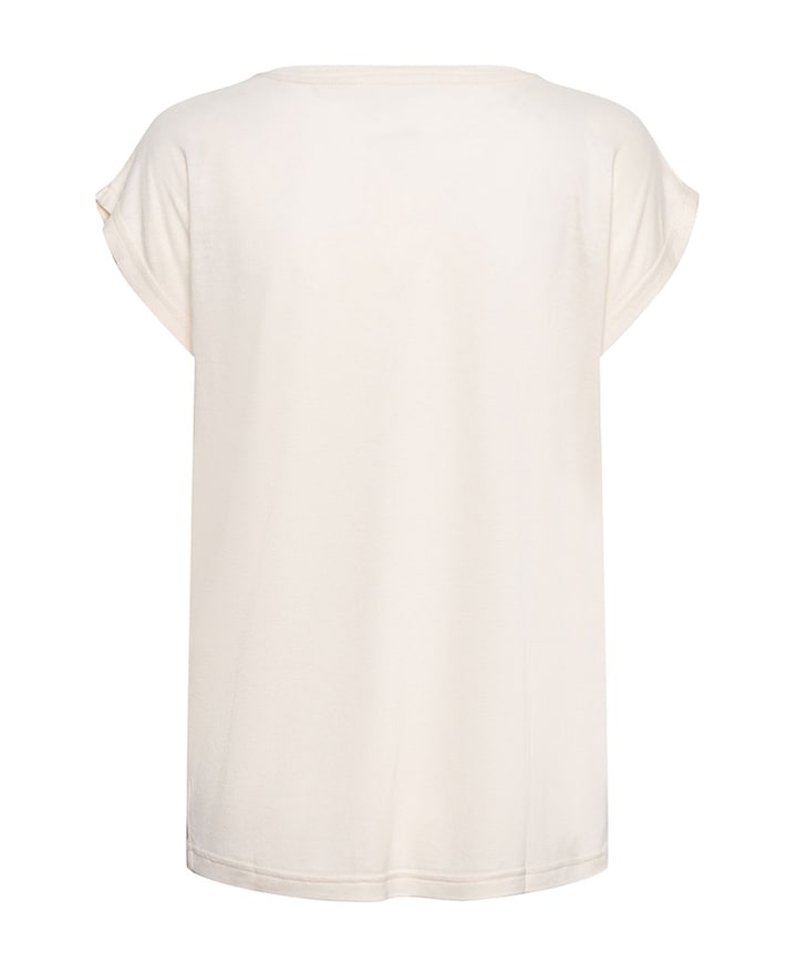 Dames t-shirt beige