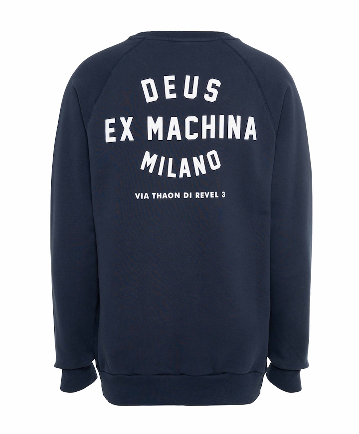 Heren sweater blauw