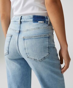 Minah honest dames jeans blauw