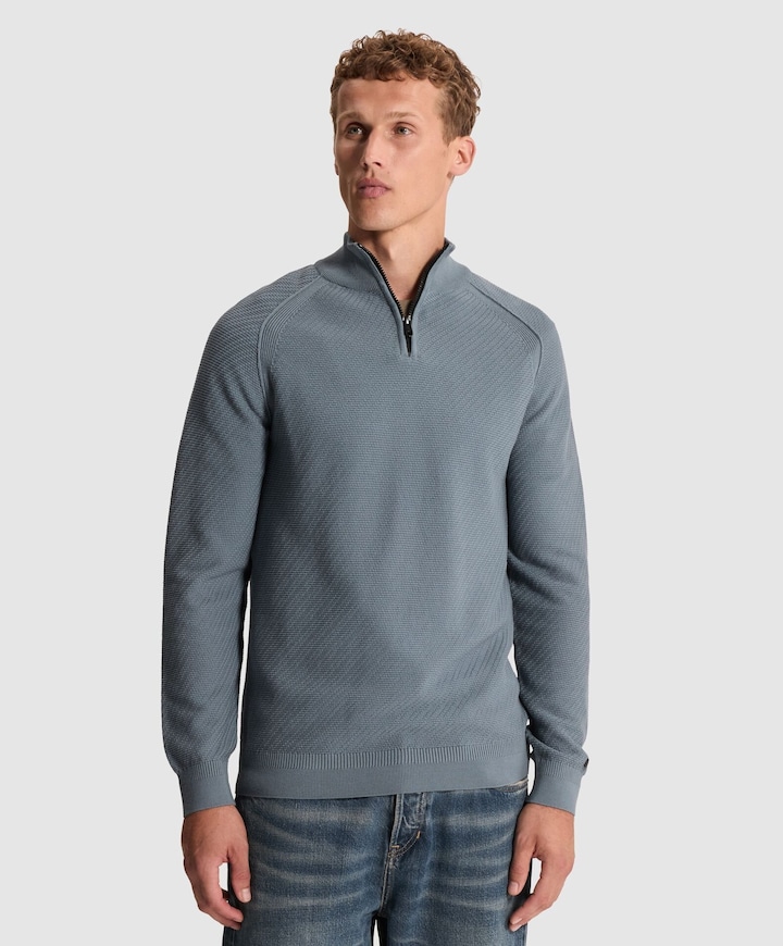 Heren trui blauw