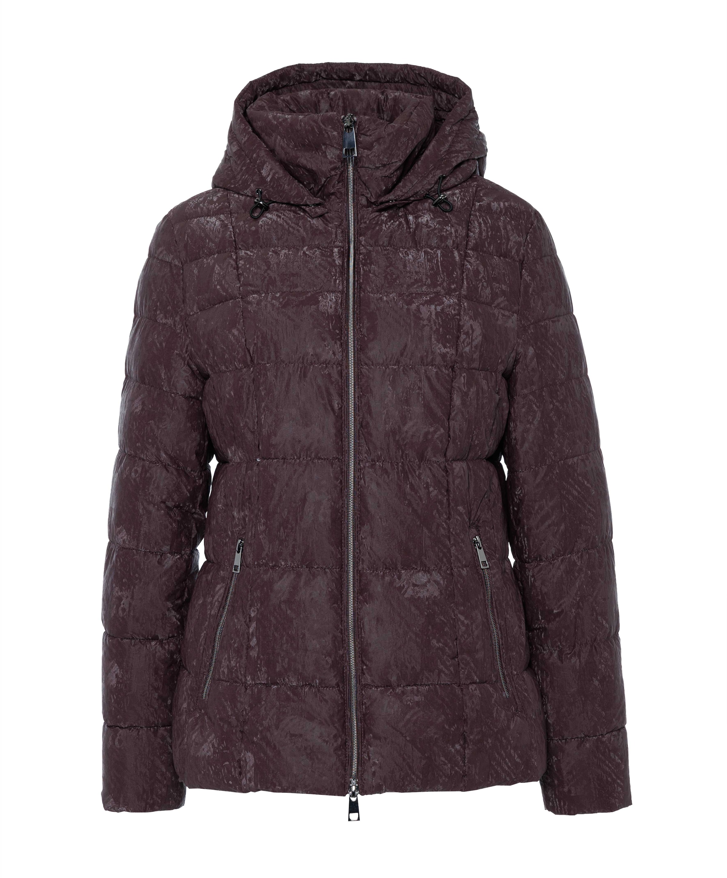 Dames jas bordeaux