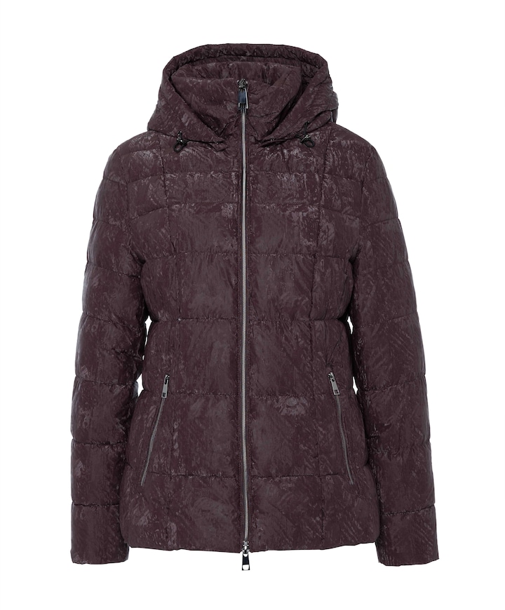 Dames jas bordeaux