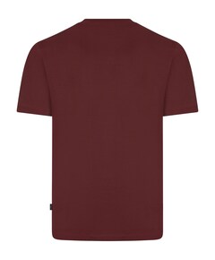 Heren T-shirt bordeaux