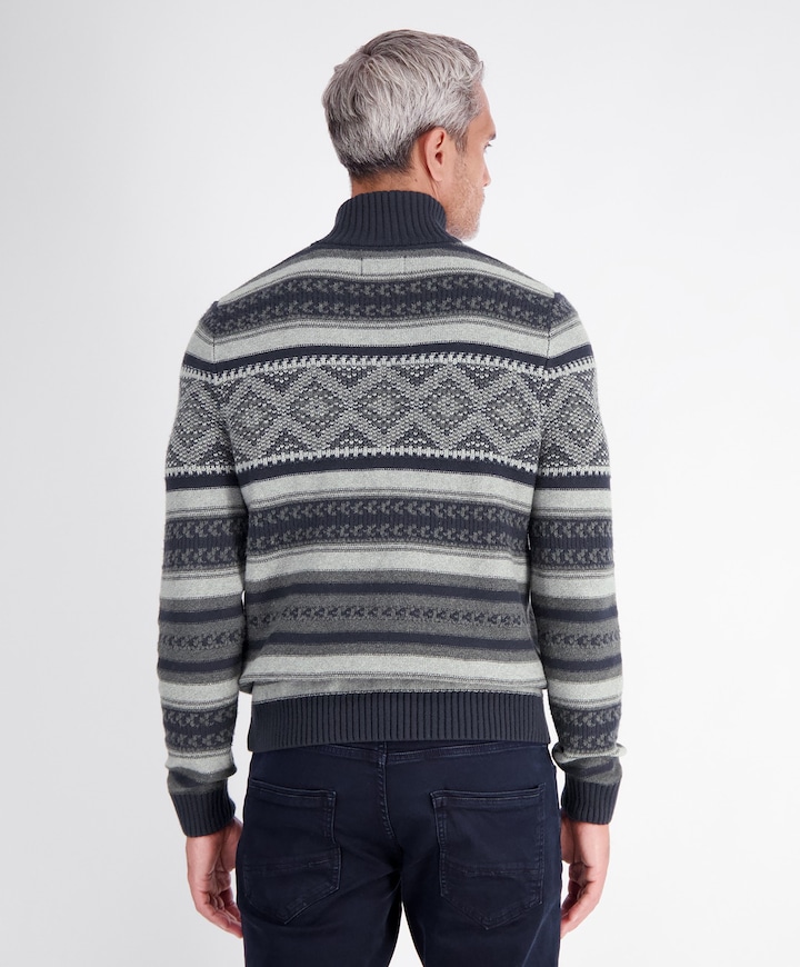 Heren trui blauw