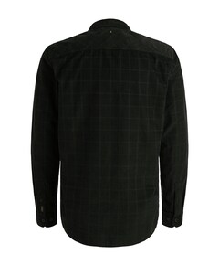 Heren overhemd lange mouw zwart
