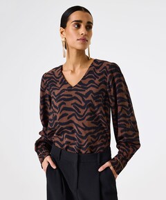 Dames blouse zwart