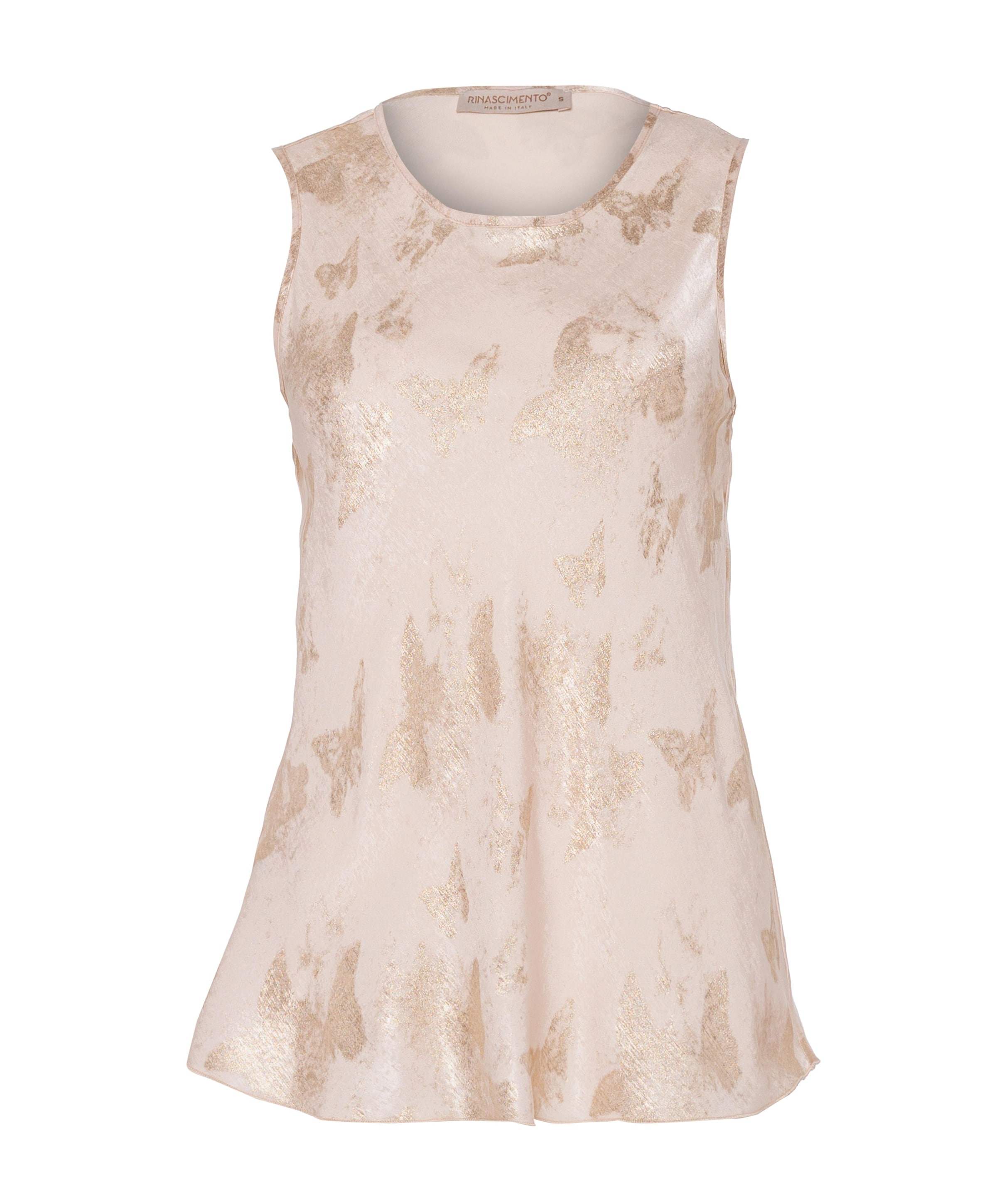 Dames top beige
