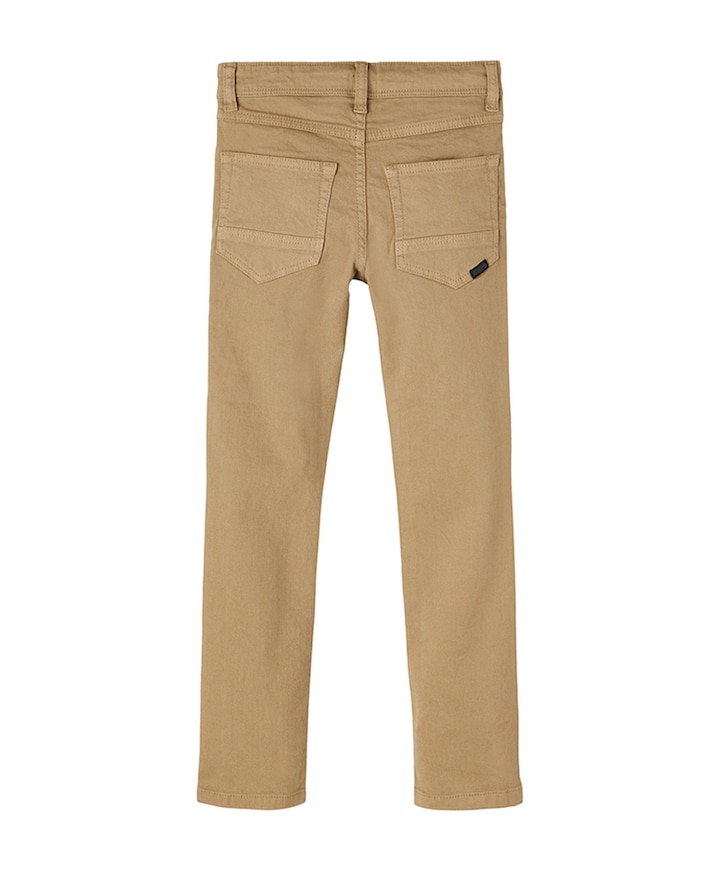 NKMTHEO TWITOP NOOS jongens broek beige