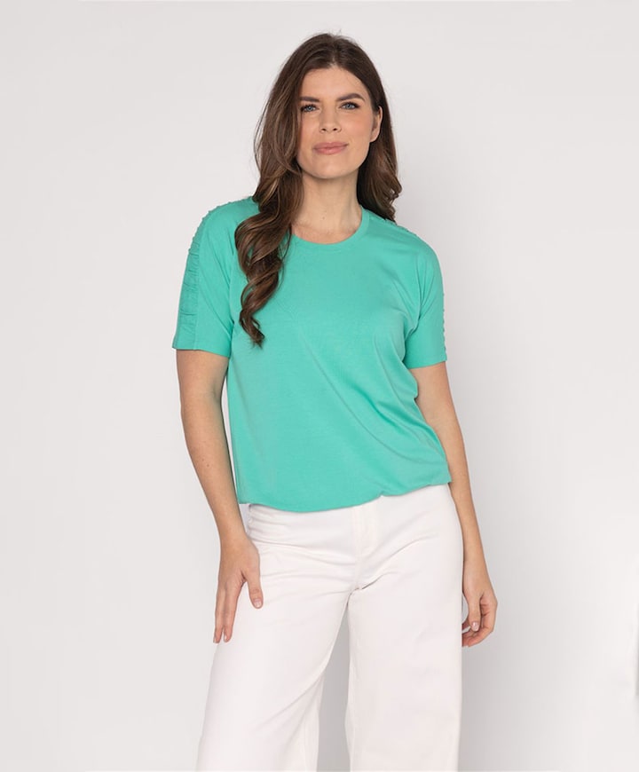 Dames T-shirt groen