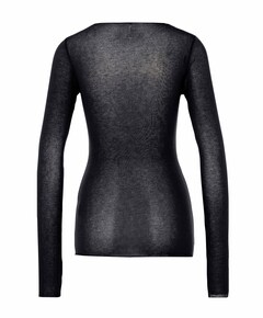 Dames longsleeve zwart