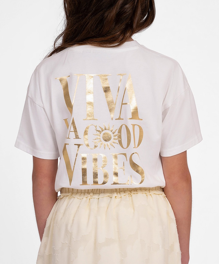 Meisjes T-shirt wit