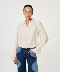 Dames blouse ecru