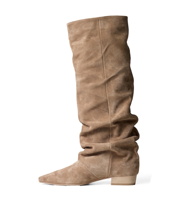 dames laarzen beige