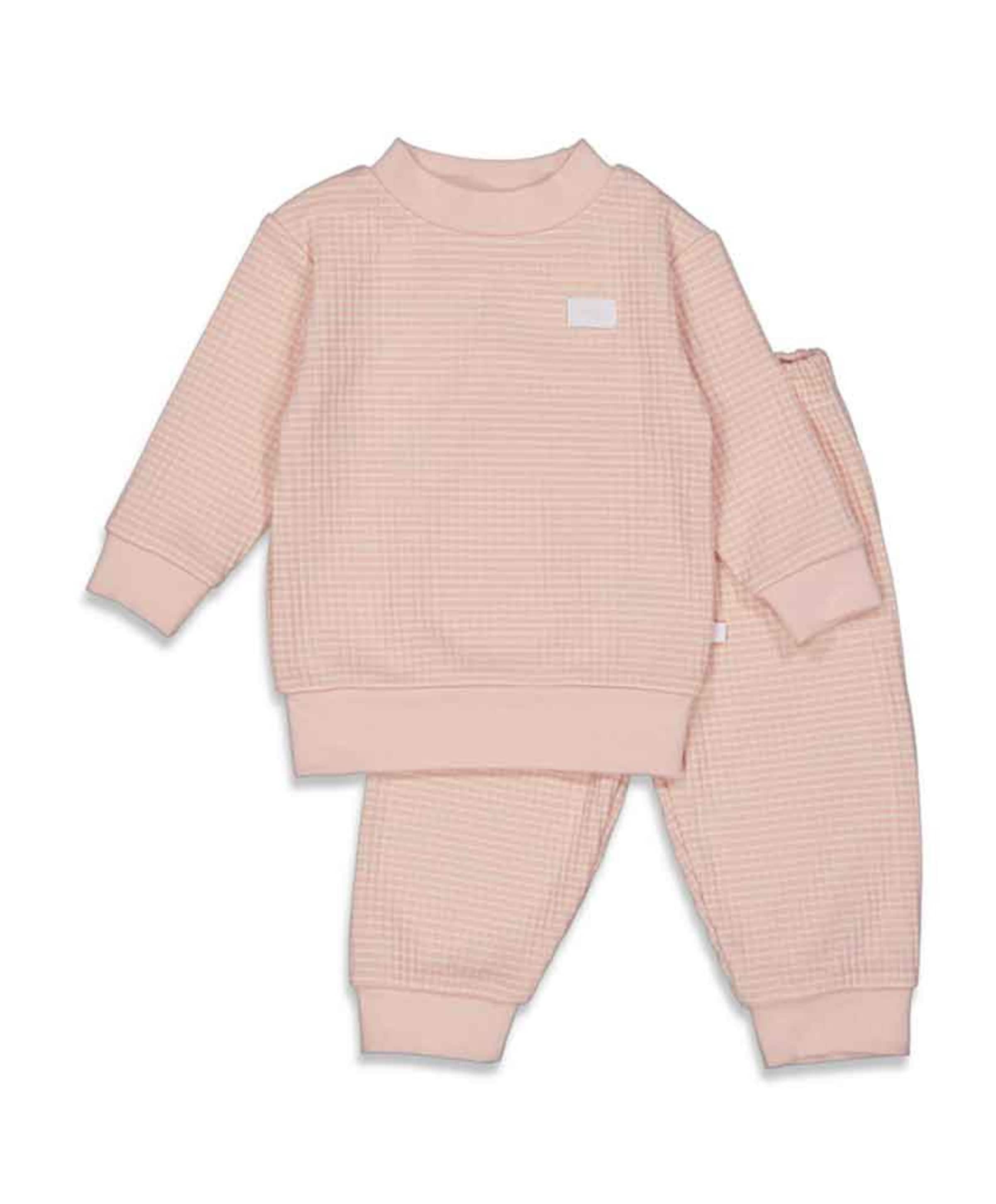 Meisjes pyjamaset roze