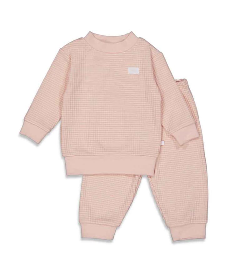 Meisjes pyjamaset roze