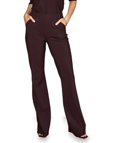 Flair LONG bonded trousers dames broek bruin