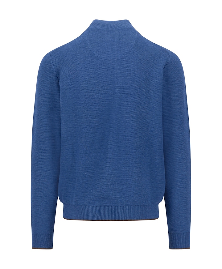 Heren vest blauw
