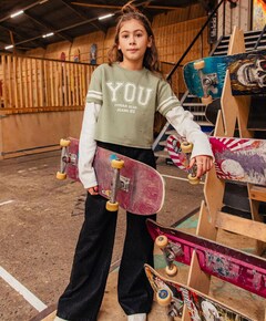 Meisjes T-shirt groen