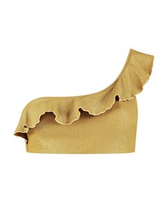 Dames bikinitop goud