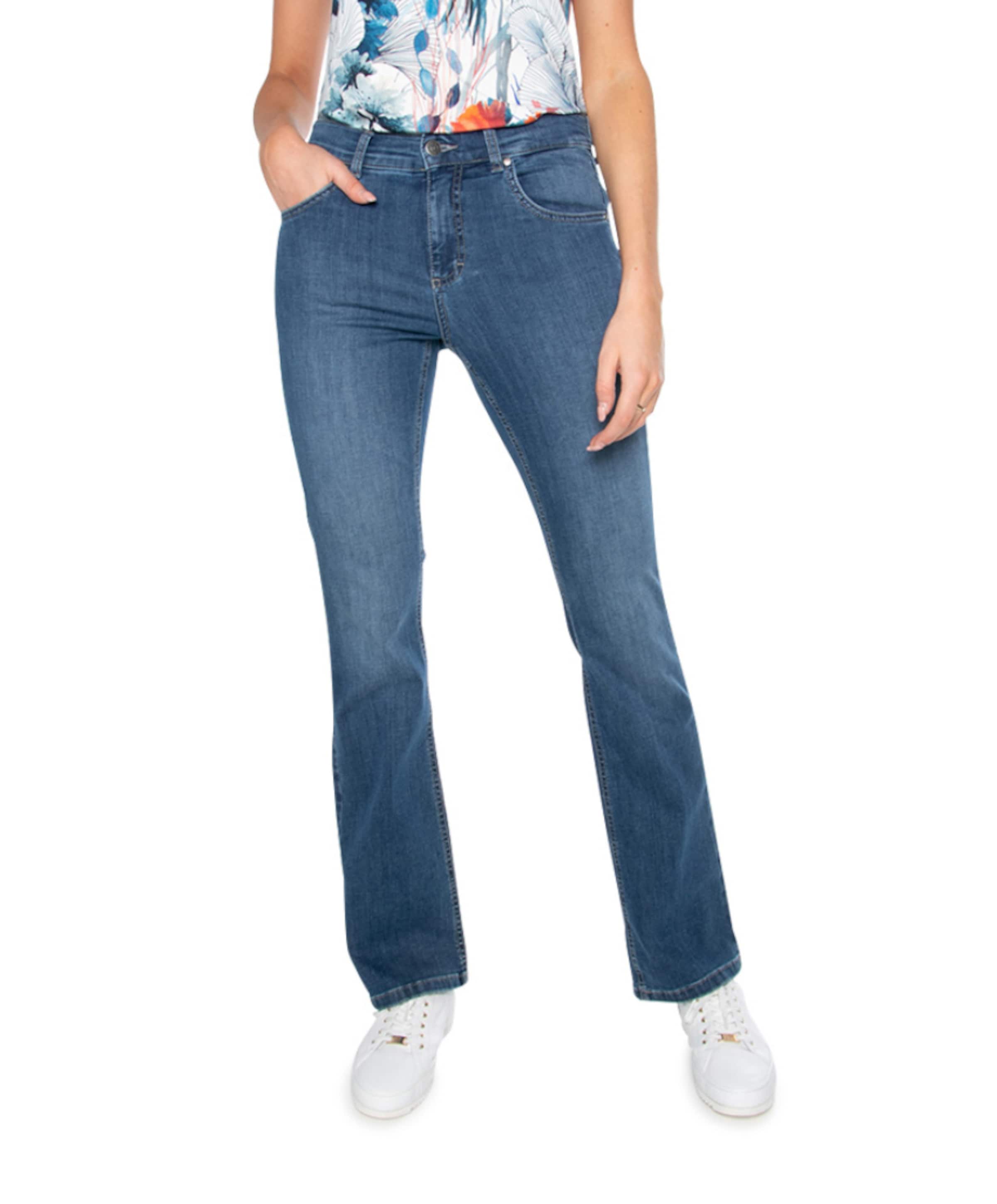 Leni dames jeans blauw