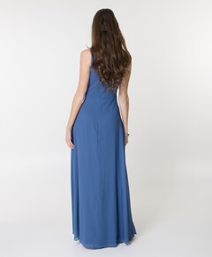 Dames jurk blauw