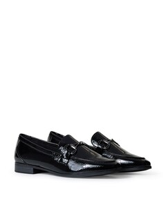 Women Slip-on dames loafers zwart