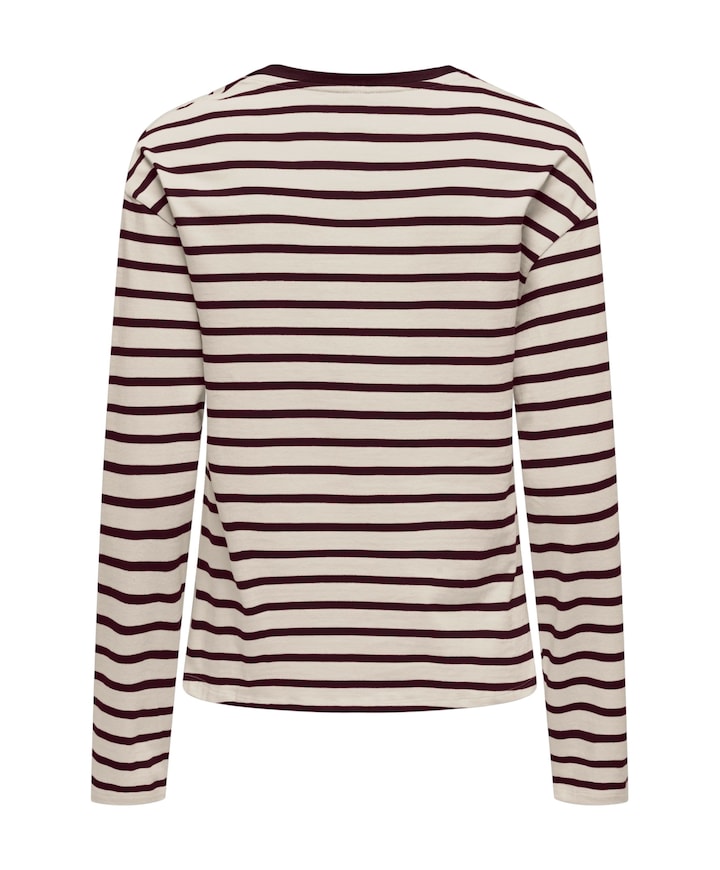 Dames longsleeve ecru