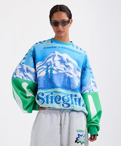 Dames sweater blauw