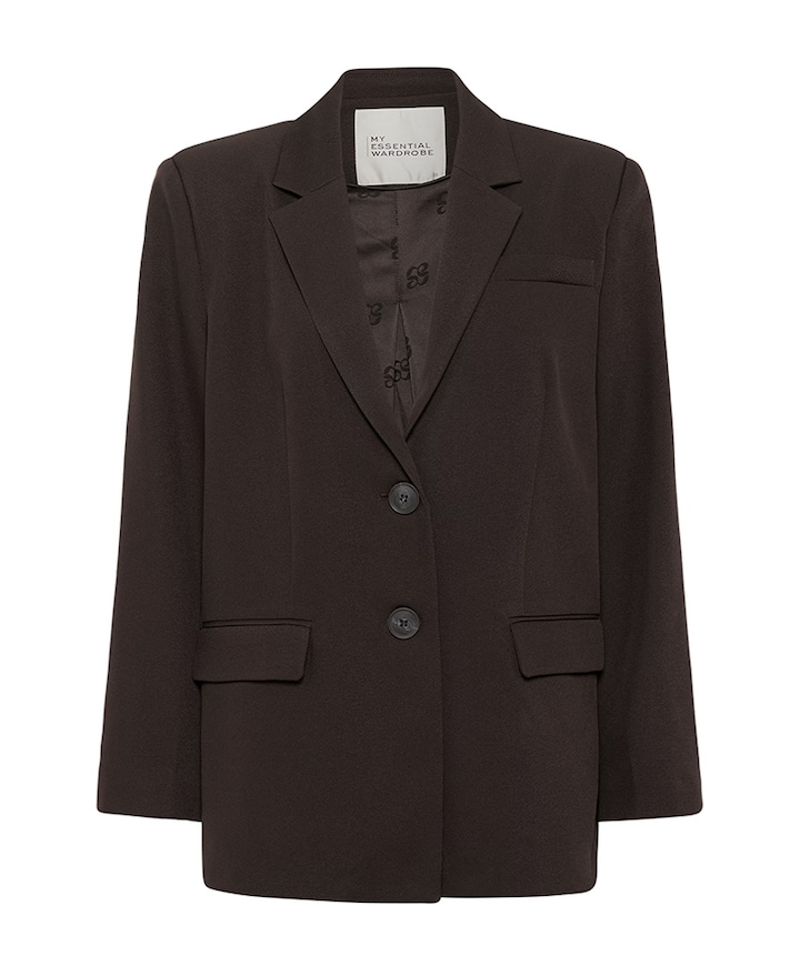 Dames blazer bruin
