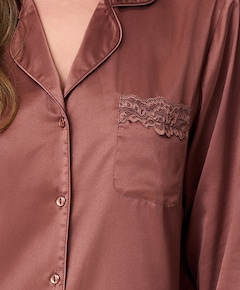 Dames pyjamaset bruin