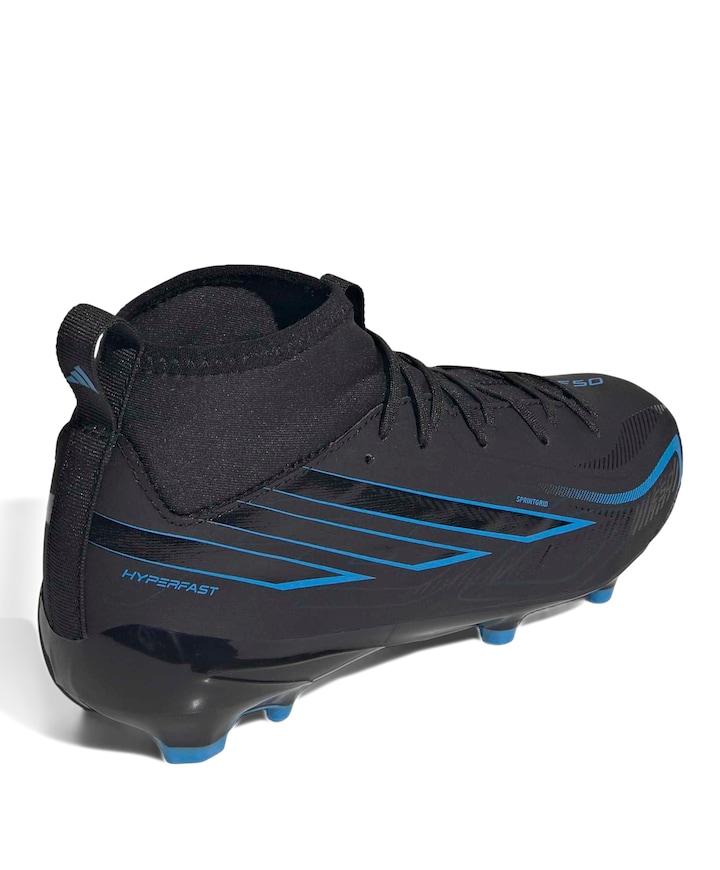 F50 Hyperfast League Mid Fg J jongens voetbalschoenen zwart