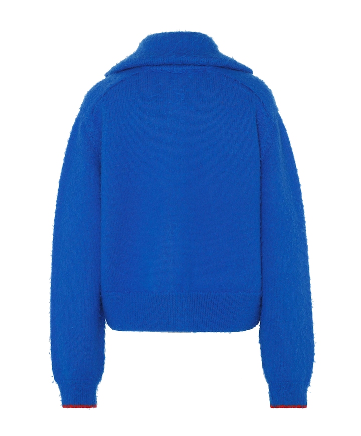 Dames vest blauw