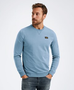 Heren sweater blauw