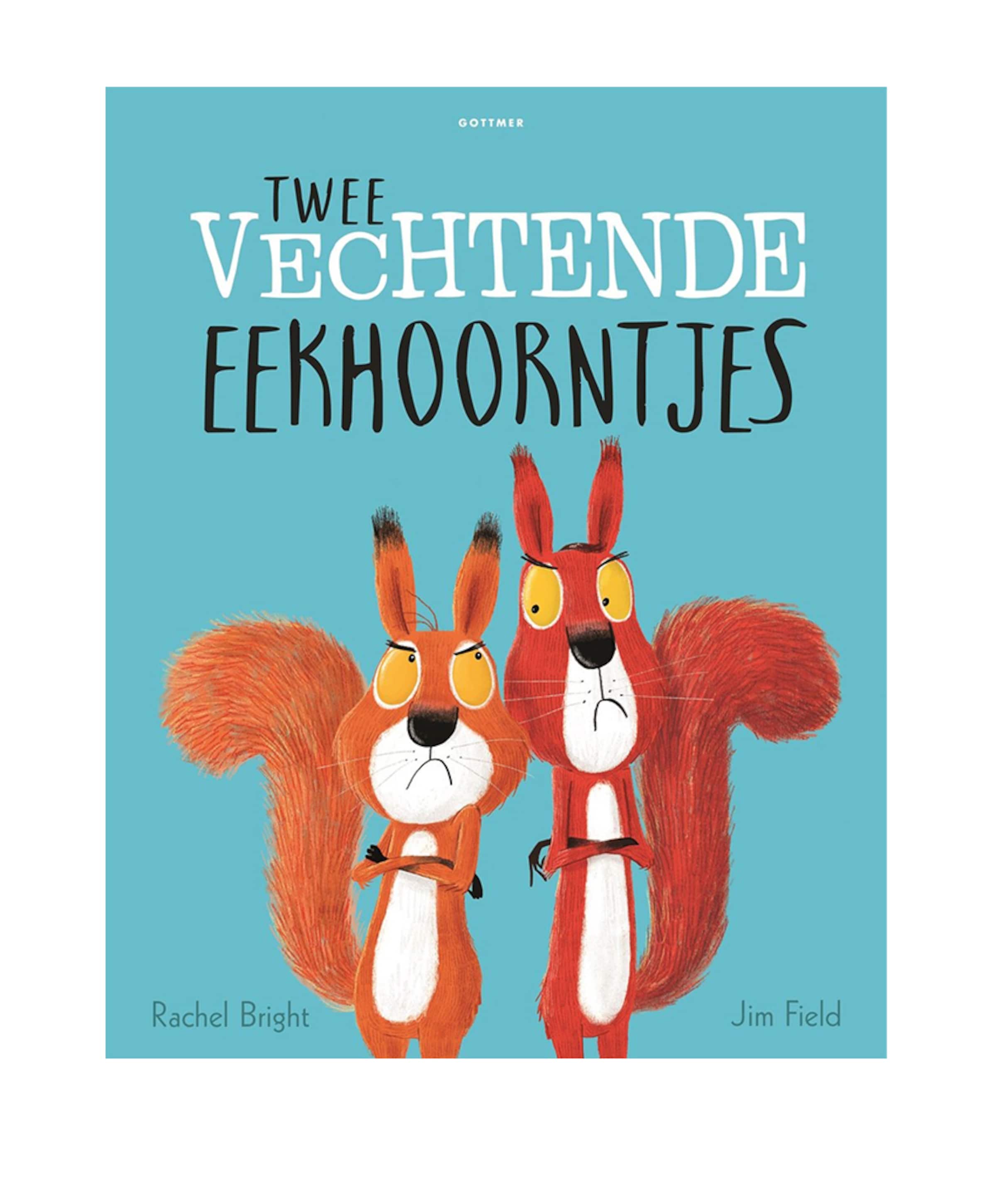 Boek Twee vechtende Eekhoorntjes