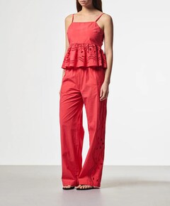 Dames top rood