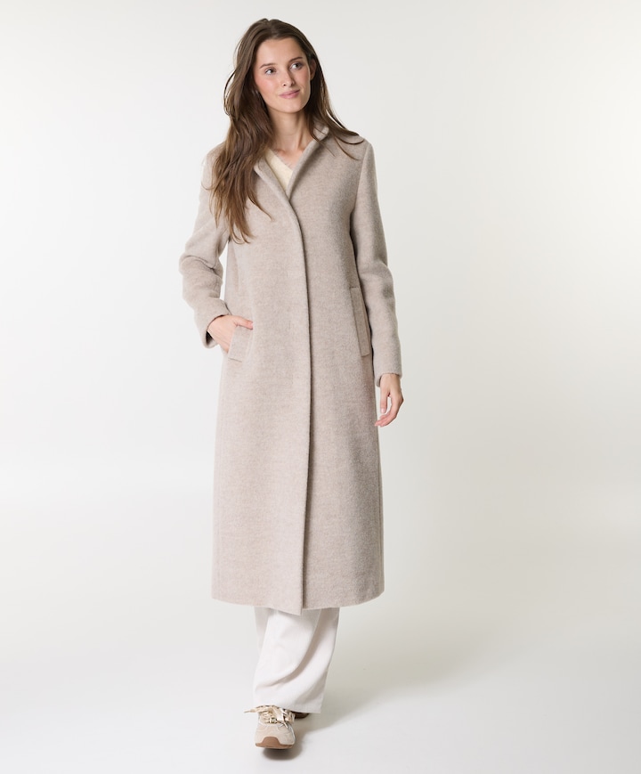 Dames jas beige