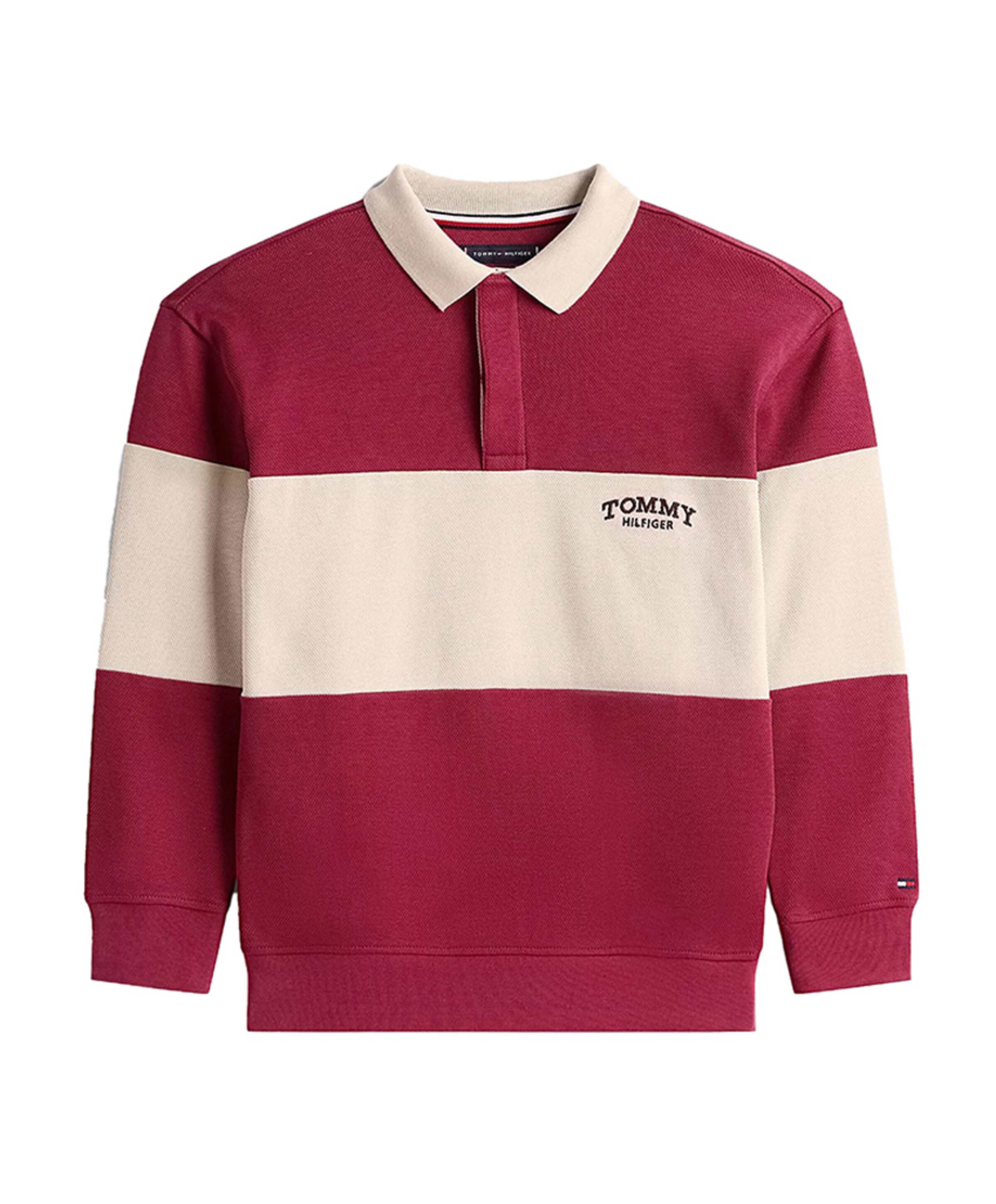 Jongens polo bordeaux