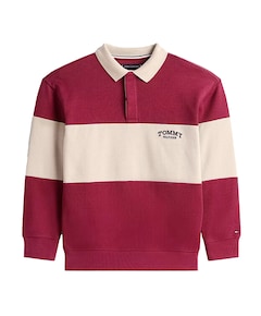 Jongens polo bordeaux