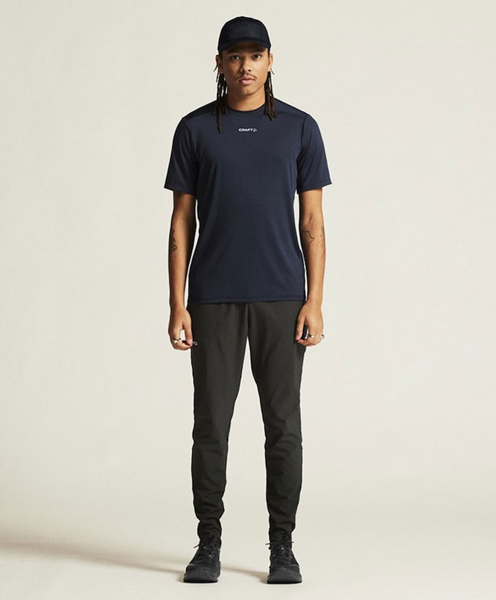 Heren t-shirt blauw