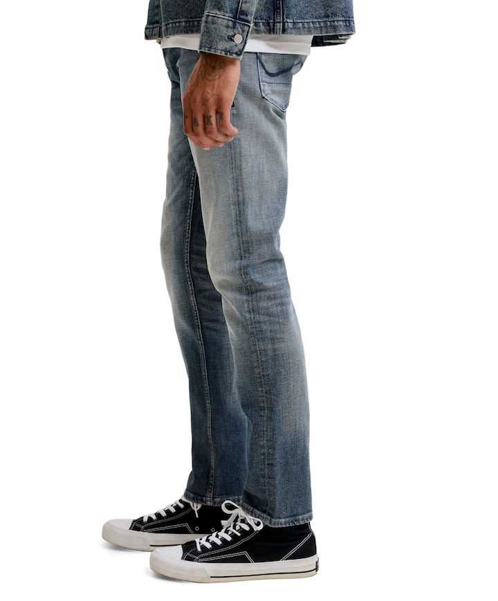 JJIGLENN JJROY JJ 367 SN heren jeans blauw