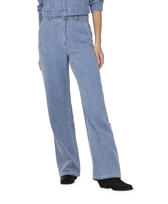 ONLHOPE-HARRIET EX HW WIDE  jeans blauw