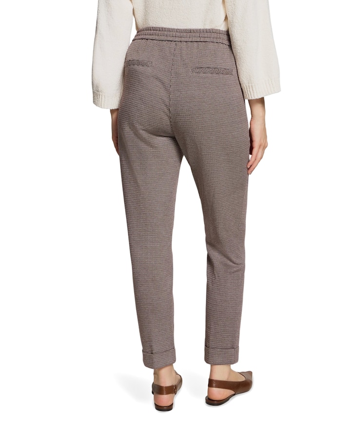 Hose Casual 7/8 LAEnge dames broek rood