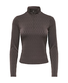Dames t-shirt bruin