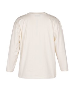 Dames longsleeve ecru