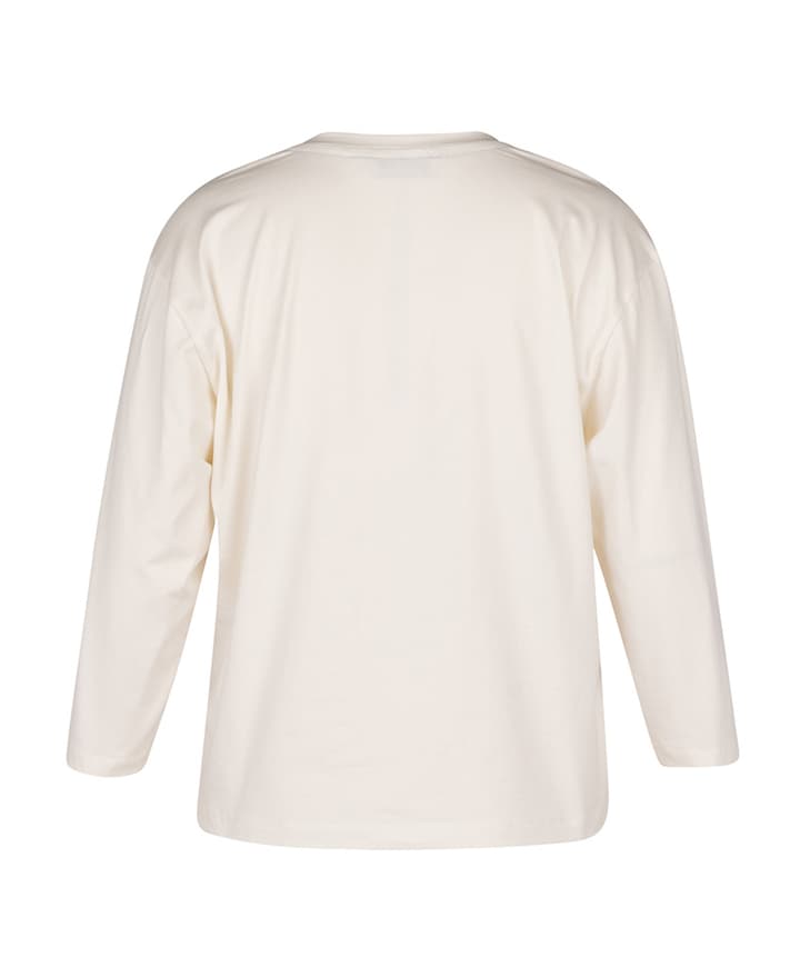 Dames longsleeve ecru