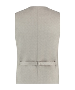 Heren gilet beige