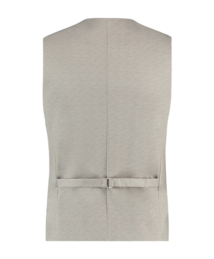 Heren gilet beige